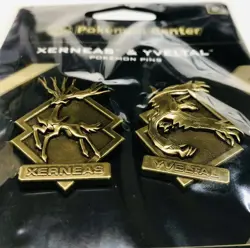 Xerneas & Yveltal Pokemon Center Pins Sealed (2 Pack) Exclusive Retired 2018 - Image 2