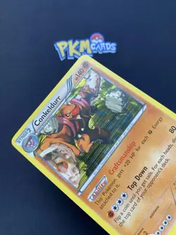 Pokemon TCG Conkeldurr Noble Victories 64/101 Holo Rare LP. - Image 2