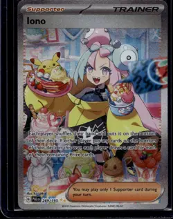 Pokemon TCG Iono 269/193 Paldea Evolved Special Illustration Rare NM (C) - Image 1