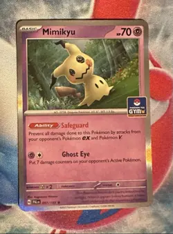 Pokemon Asia Exclusive Mimikyu Gym Promo Stamped 097/193 - Image 1