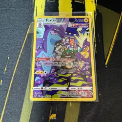 Toxtricity Pokemon Crown Zenith Galarian Gallery GG09/GG70 Full Art Holo Rare NM - Image 1