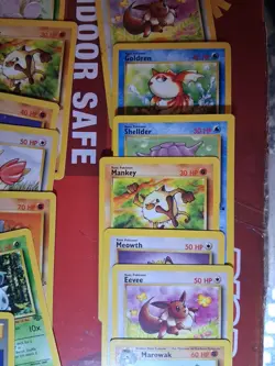 Lot Of 20 1999 Pokemon Cards Krabby Cubone Eevee - Image 5