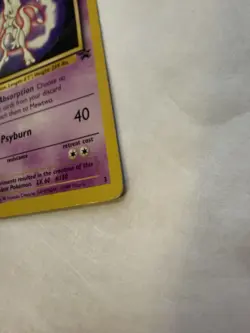 Pokemon Mewtwo 03/53 The First Movie Wotc Promo Kids WB Foil Stamp Card - Image 4