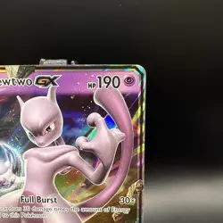 Pokemon TCG Mewtwo GX 39/73 Shining Legends Ultra Rare Holo Full Art NM - Image 3