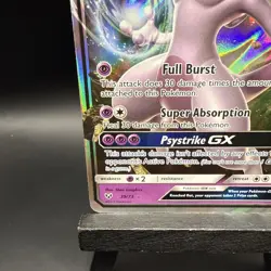 Pokemon TCG Mewtwo GX 39/73 Shining Legends Ultra Rare Holo Full Art NM - Image 4