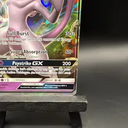 Pokemon TCG Mewtwo GX 39/73 Shining Legends Ultra Rare Holo Full Art NM - Image 5