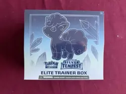 Pokemon TCG Silver Tempest Elite Trainer Box Factory Sealed Free Shipping - Image 1