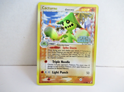 Cacturne 15/100 Delta Species EX Crystal Guardians Reverse Holo Rare Pokemon - Image 1