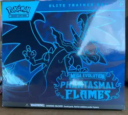 Pokemon Mega Evolution Phantasmal Flames Elite Trainer Box ETB Sealed - Image 1