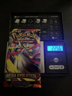 (HEAVY) 22.56g Pokemon TCG Mega Evolution Booster Pack (SEALED)✅ - Image 1