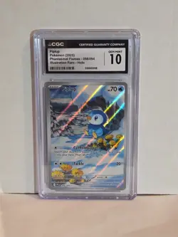 Pokemon TCG Piplup Holo Art Rare 98/094 CGC Gem Mint 10 - Image 1