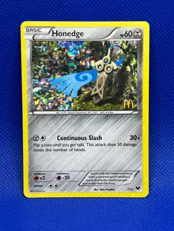 Pokemon Tcg Honedge 7/12 Confetti Holo McDonald's Promos - Image 1