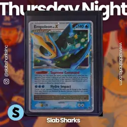 2007 POKEMON DIAMOND & PEARL BLACK STAR PROMOS #DP11 EMPOLEON LV.X - Image 1