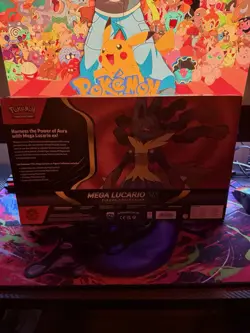 Pokemon TCG: Mega Lucario Ex Figure Collection - Image 2