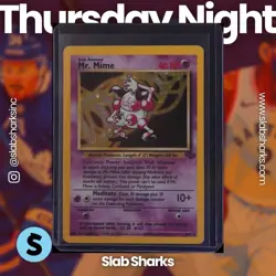 1999 POKEMON JUNGLE #6/64 MR. MIME HOLO - Image 1