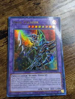 YU-GI-OH DARK PALADIN HAC1-EN018 HIDDEN ARSENAL DUEL TERMINAL NM - Image 1