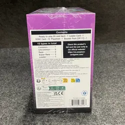 One Piece Game Starter Deck ST-26 Purple/Black Monkey D. Luffy, Box Wear - Image 3