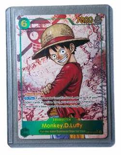 One Piece TCG Monkey.D.Luffy Secret Alt Art OP13-118 - Image 3