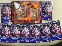OP 14 One Piece The Azure Sea's Seven Sleeved Booster Packs x 8 and more - Image 1