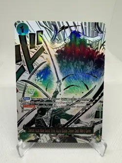 Demon Aura Nine Sword Style Asura OP12-037 Alt Art English Zoro One Piece CCG - Image 1