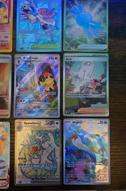 Pokemon 12 Card Lot. Celebi Neo Holo. Charizard Legendary Collection. SIR's. - Image 5