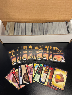 2001 Harry Potter TCG Bulk Lot 500+ Cards - Image 1