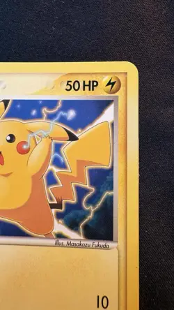 2005 Pokemon Pikachu 60/106 EX Emerald Lightning-Type Card by Masakazu Fukuda - Image 5