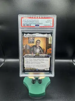 Magic the Gathering Peter Parker Spider-Man Promo Card NYCC 2025 MTG PSA 10 - Image 1