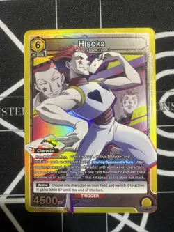 Union Arena Hisoka HRT 2-02 SR With AP Card - Image 3