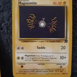 Magnemite Team Rocket Set 60/82 Pokemon Card - Image 1