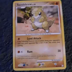 Sandshrew Mysterious Treasures Set 96/123 Pokemon Cards - Image 1
