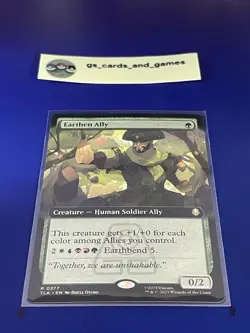 Earthern Ally R #0377 (Extended Art) TLA Avatar: The Last Airbender - MTG Card - Image 1