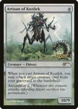 Artisan of Kozilek -Foil Medium Play MTG Promos: FNM - Image 1