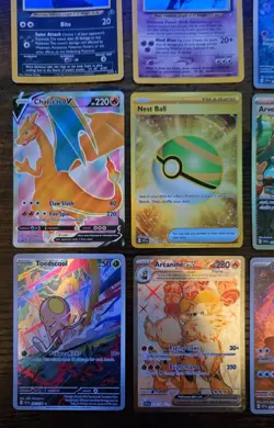 Pokemon 12 Card Lot. Neo Umbreon And Slowking Holo. Charizard. See Description - Image 4