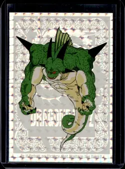 1998 Dragon Ball Z DBZ Porunga Silver Prism Card #G10 - Image 1