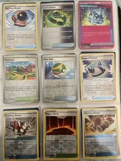 LOT 45 Pokemon Cards Holo Full Art Trainer Gold Rainbow Cheryl Switch Dendra Mel - Image 3