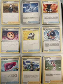 LOT 45 Pokemon Cards Holo Full Art Trainer Gold Rainbow Cheryl Switch Dendra Mel - Image 5