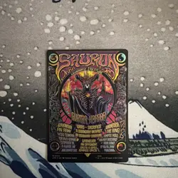 Sauron, the Dark Lord (Borderless Poster) -Foil Near Mint MTG - LTR 0744 - Image 1