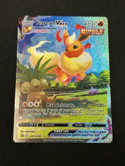 Flareon VMAX SWSH180 Sword & Shield Promo Cards Alternative Art Holo - Image 1
