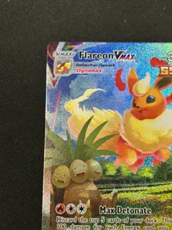Flareon VMAX SWSH180 Sword & Shield Promo Cards Alternative Art Holo - Image 2