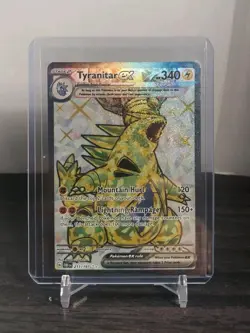 Pokemon Cards Tyranitar ex 211/197 Ultra Rare Full Art Obsidian Flames - NM/M - Image 1