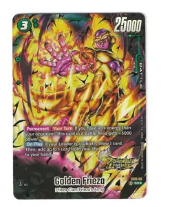 Golden Frieza FS10-03 Gold Alternate Art Dragon Ball Legends Card - Image 1