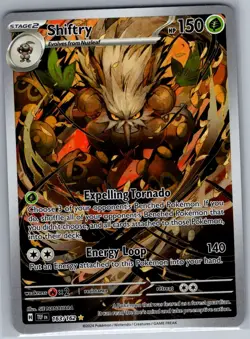 Shiftry 163/162 SV05: Temporal Forces - Pokemon Card - NM - Image 1