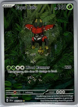 Tapu Bulu 065/064 SV: Shrouded Fable - Pokemon Card - NM - Image 1