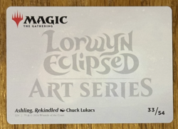 MTG: Lorwyn Eclipsed Art Card, Ashling, Rekindled 33/54 - Image 2