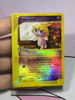 Smoochum 61/147 Aquapolis 2002 Reverse Holo Pokemon Card TCG - Image 2