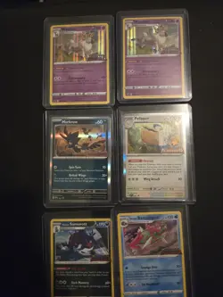 Lot of 6 Stamped Promo's Pokemon Trading Cards - Modern - Image 1