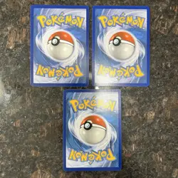 Pokemon League Stamp Promo Holo Lot of 3 Pokemon Trading Card Game | NM - Image 2
