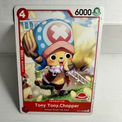 Tony Tony.Chopper ST21-008 C, red straw hat logo 7, One piece Card - Image 1