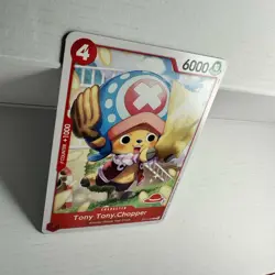 Tony Tony.Chopper ST21-008 C, red straw hat logo 7, One piece Card - Image 3